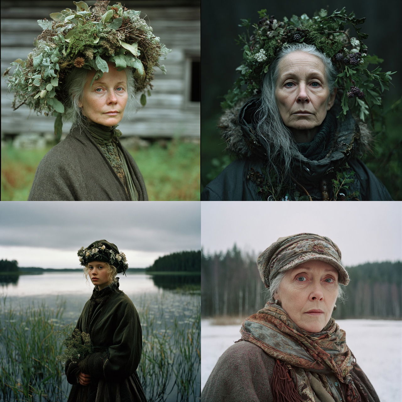 Riitta Ikonen style, Midjourney V7, render 1 of 4