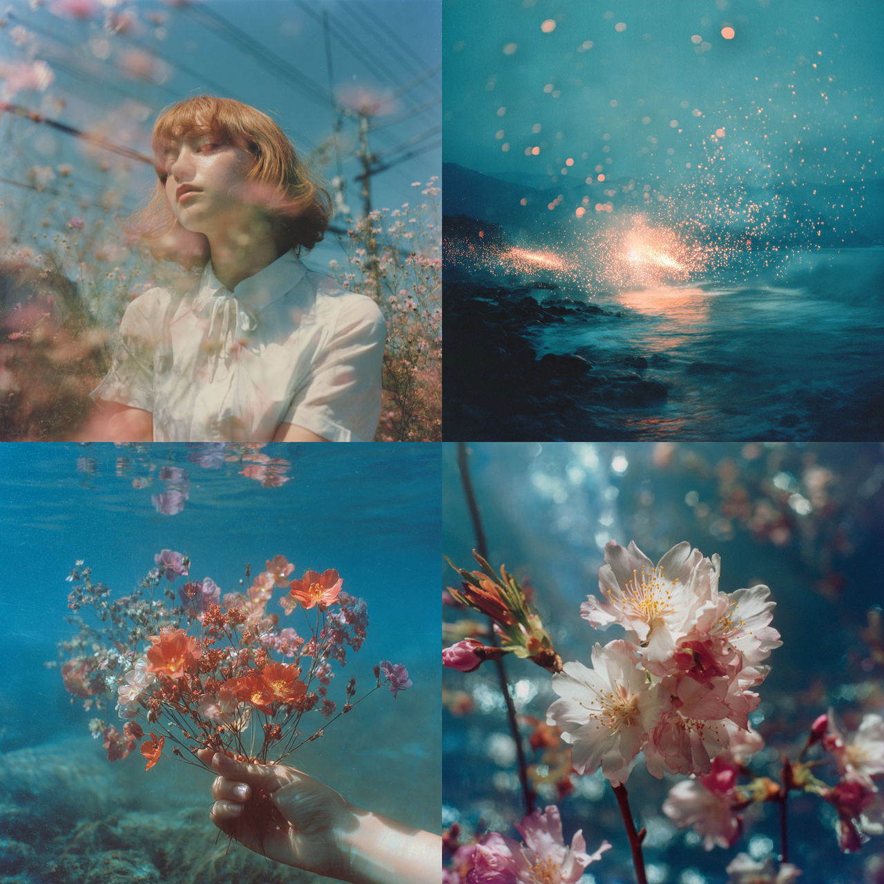 Rinko Kawauchi style, Midjourney V7, render 1 of 4