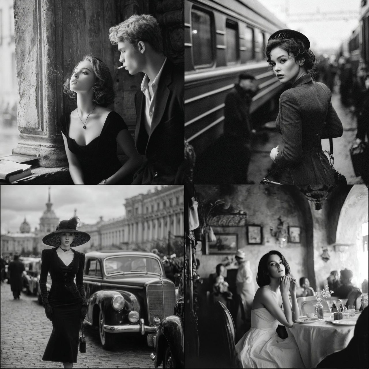 Ruslan Lobanov style, Midjourney V7, render 1 of 4