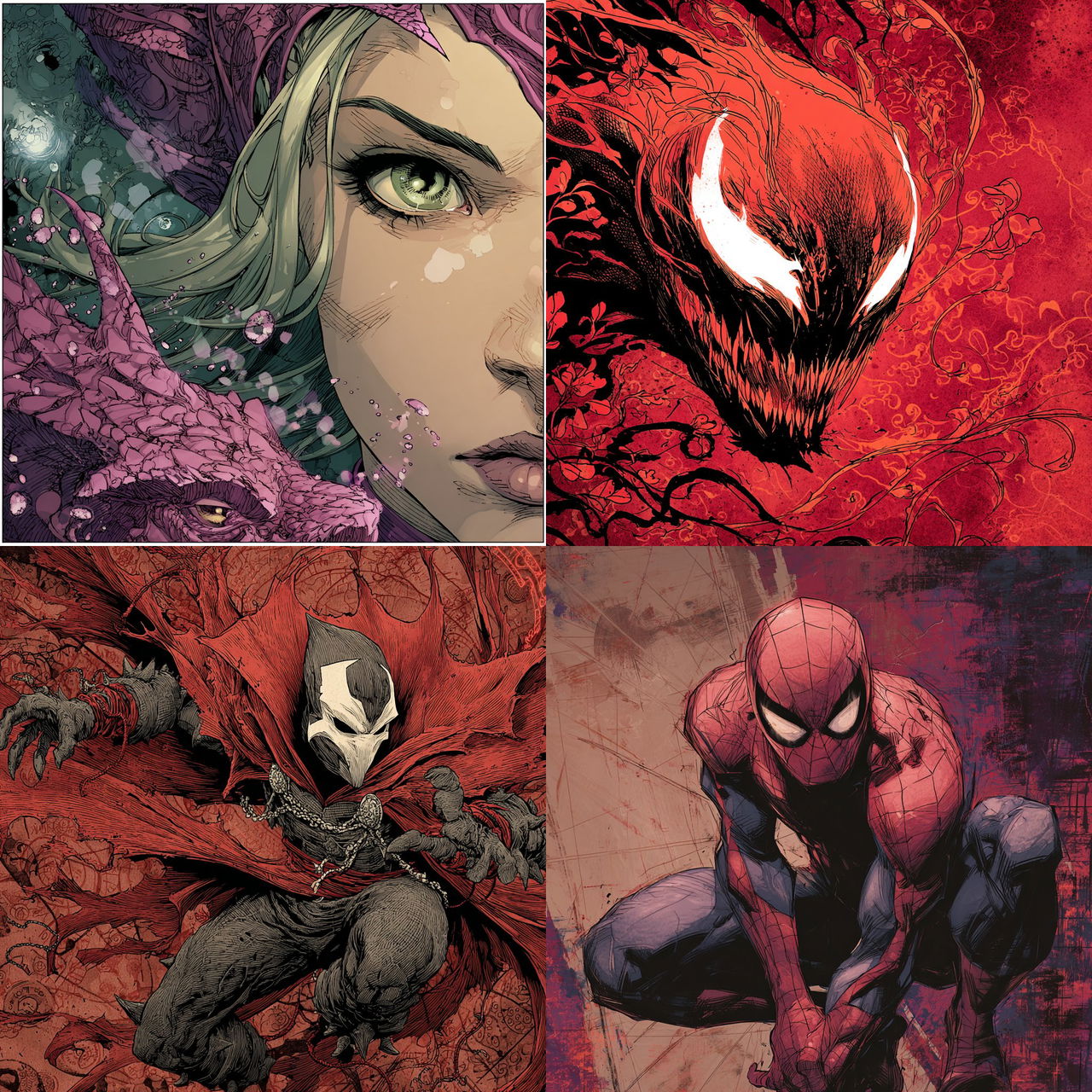 Ryan Stegman style, Midjourney V7, render 1 of 4