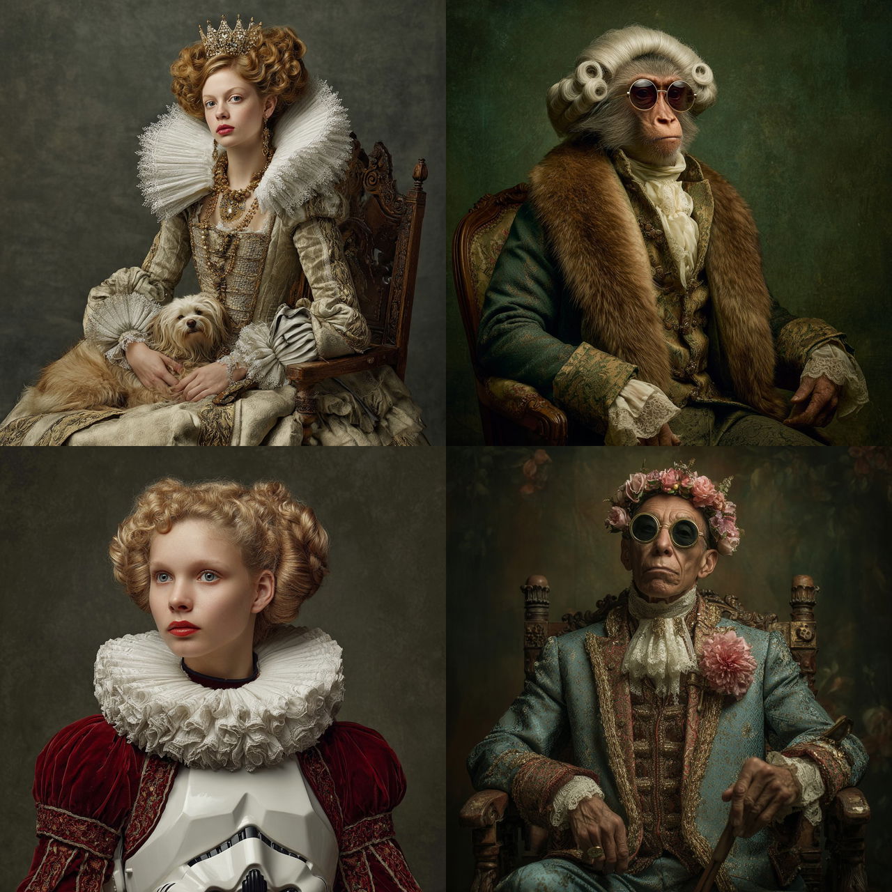 Sacha Goldberger style, Midjourney V7, render 1 of 4