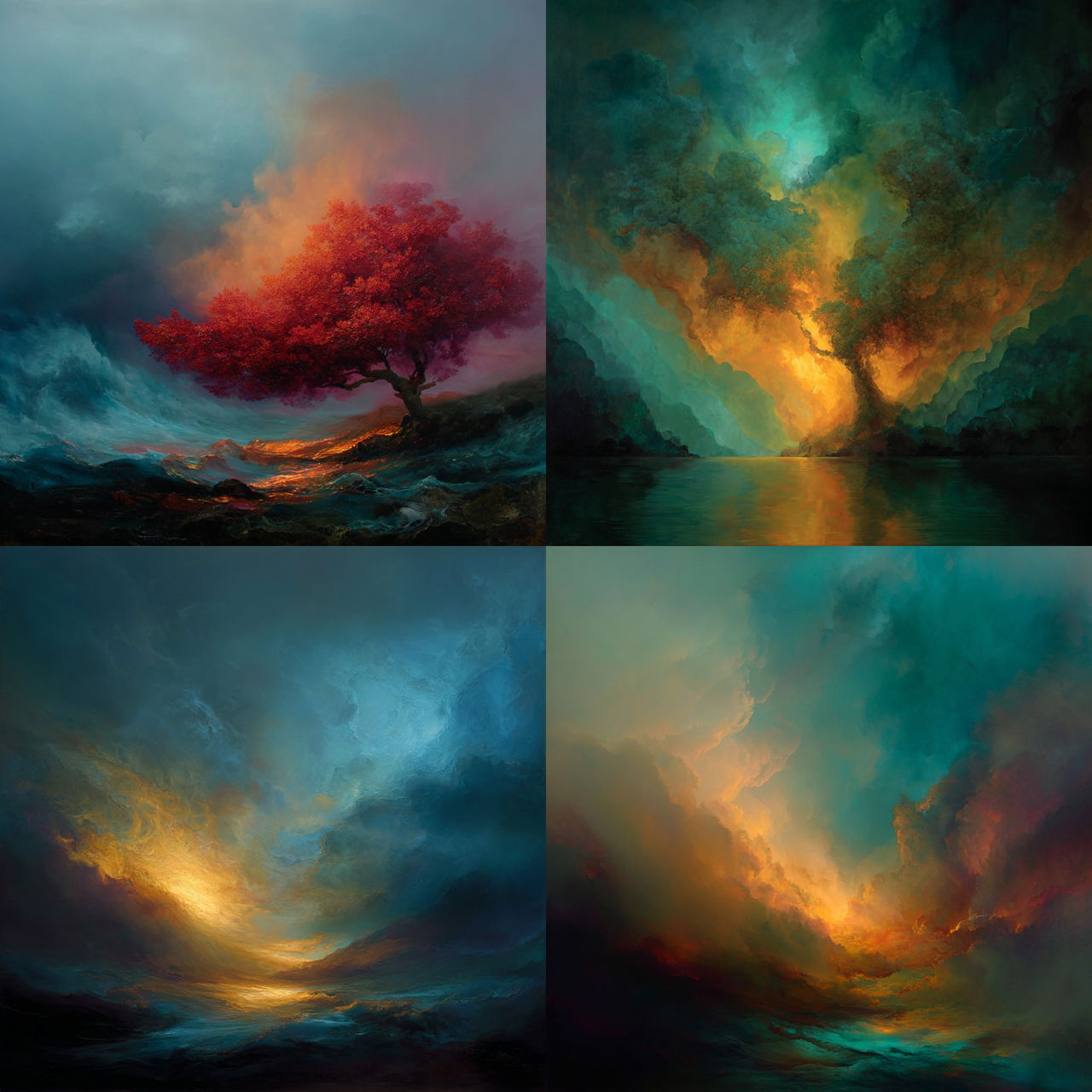 Samantha Keely Smith style, Midjourney V7, render 1 of 4