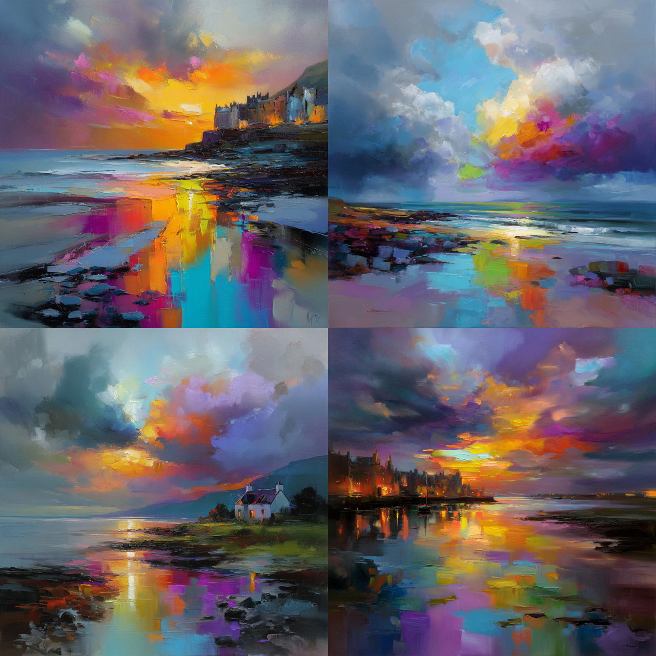 Scott Naismith style, Midjourney V7, render 1 of 4
