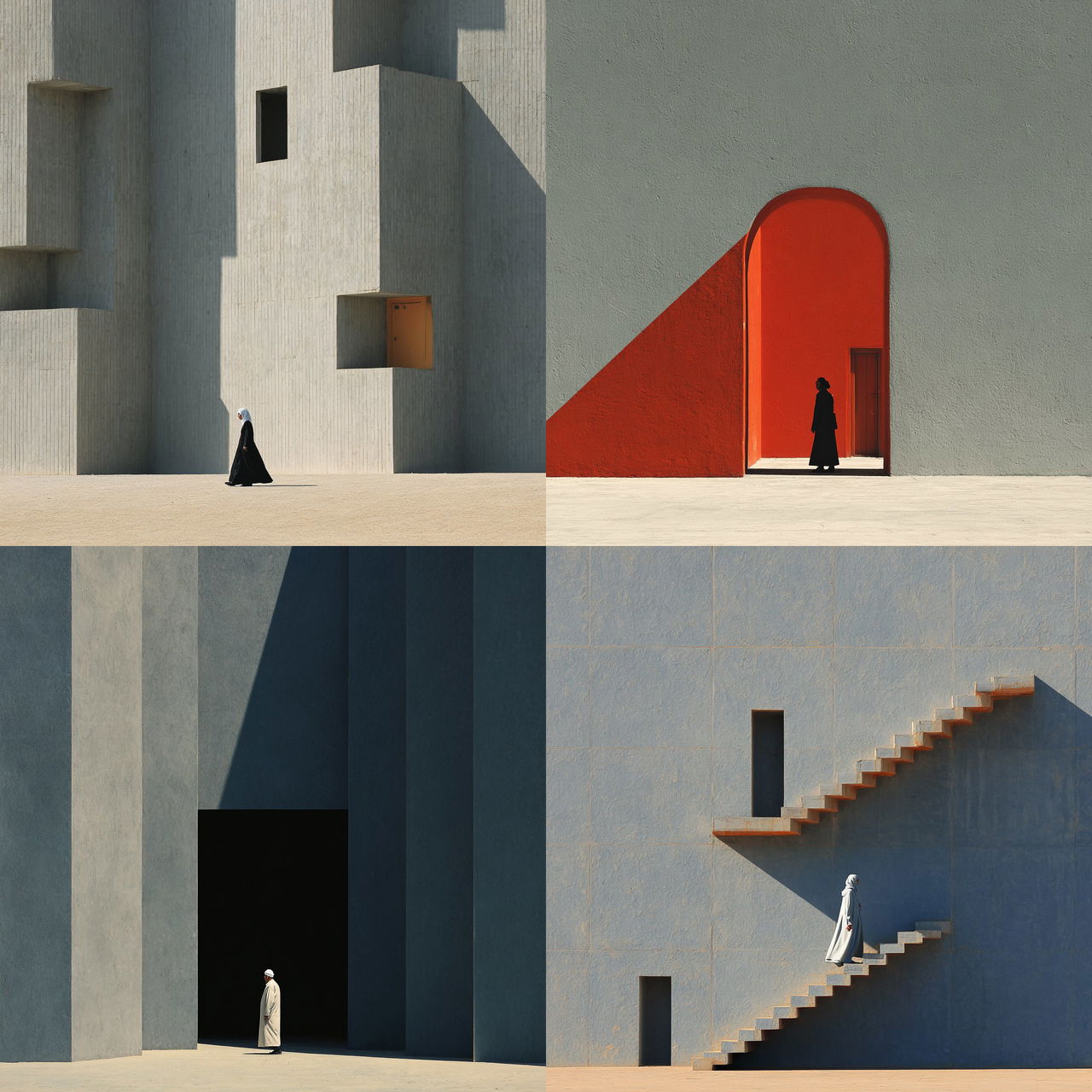 Serge Najjar style, Midjourney V7, render 1 of 4