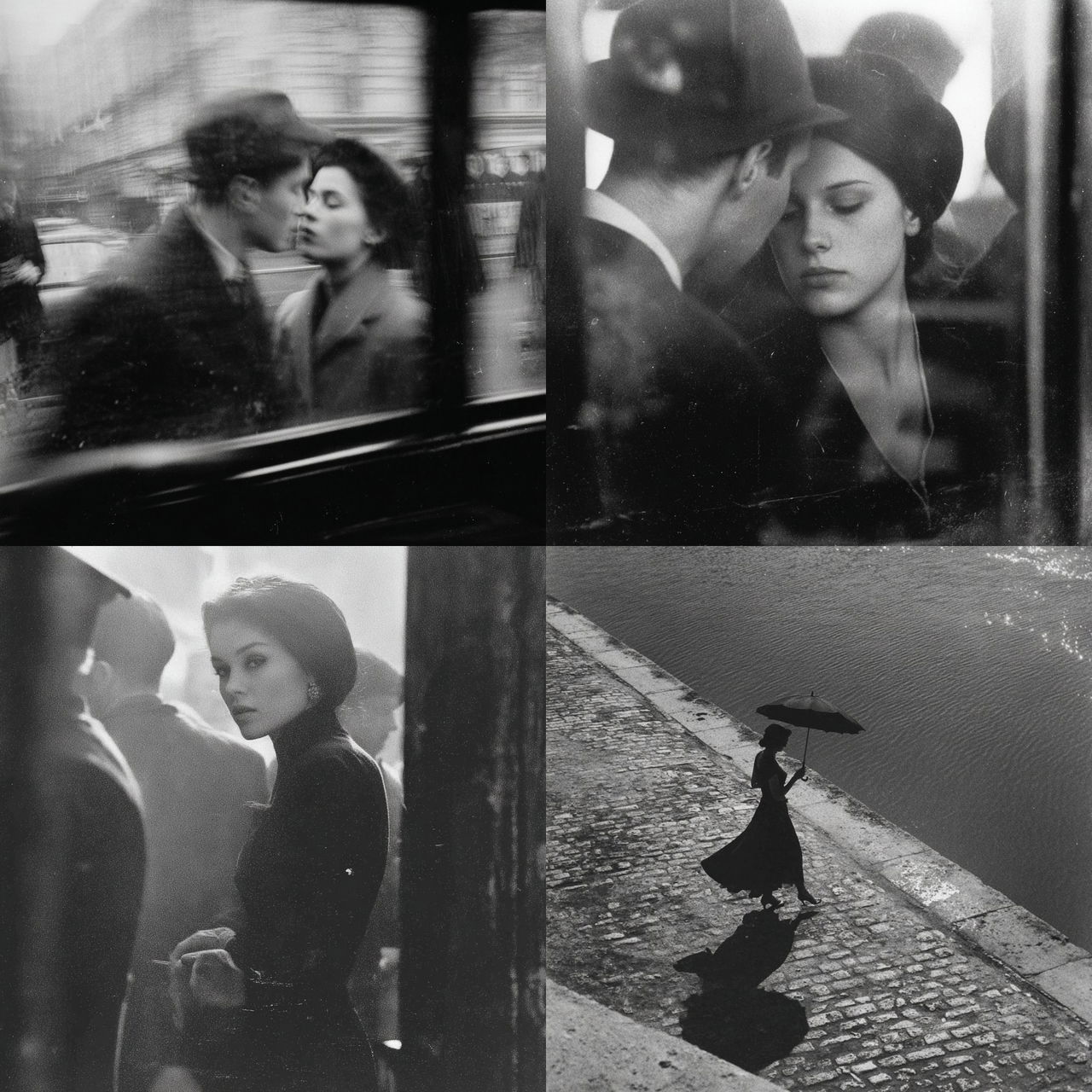 Sergio Larrain style, Midjourney V7, render 1 of 4