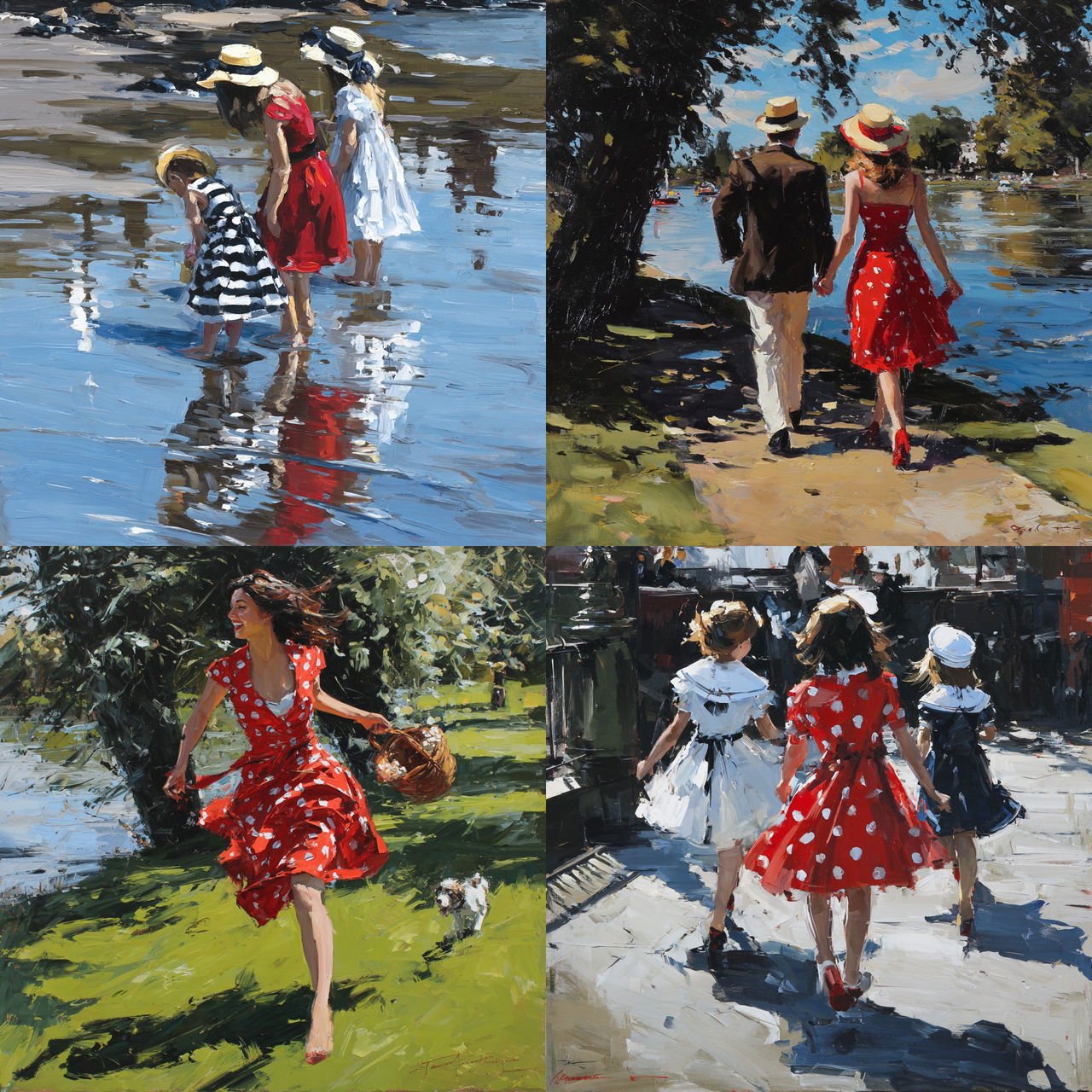 Sherree Valentine-Daines style, Midjourney V7, render 1 of 4