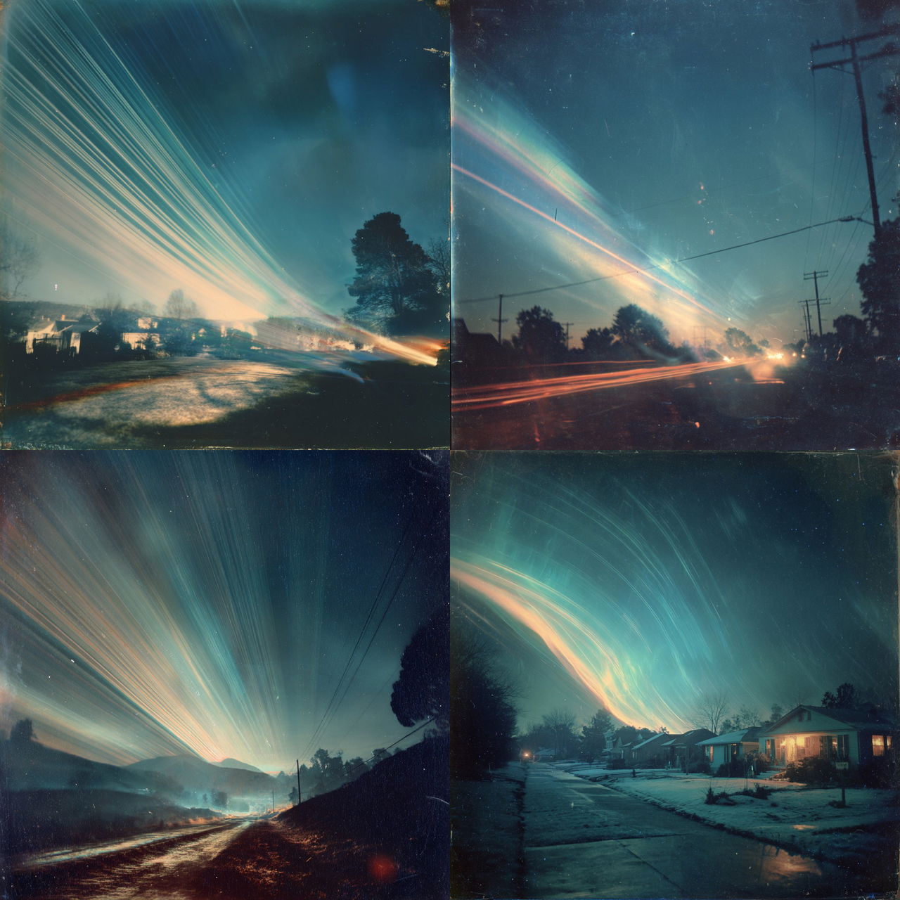 Solargraph style, Midjourney V7, render 1 of 4