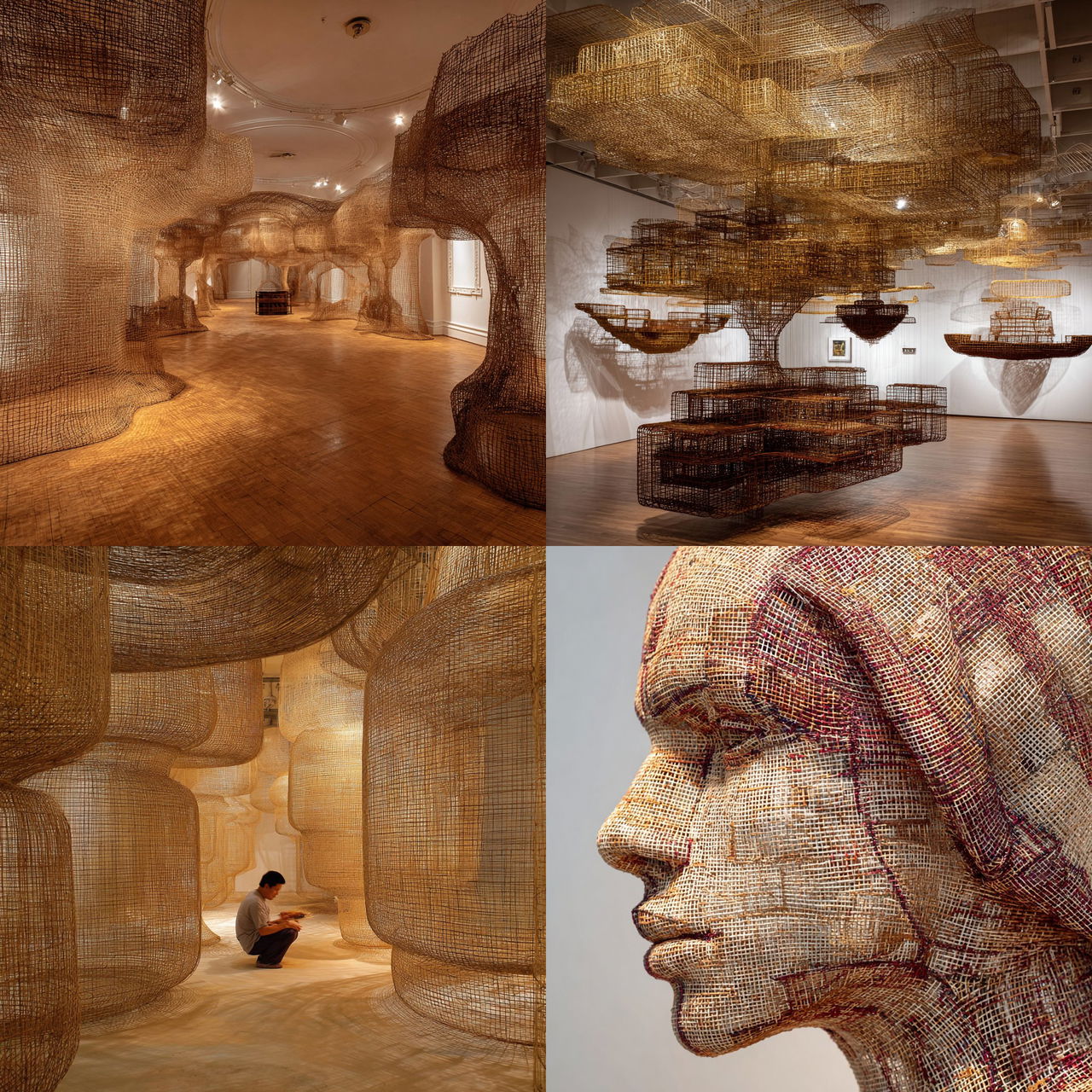 Sopheap Pich style, Midjourney V7, render 1 of 4