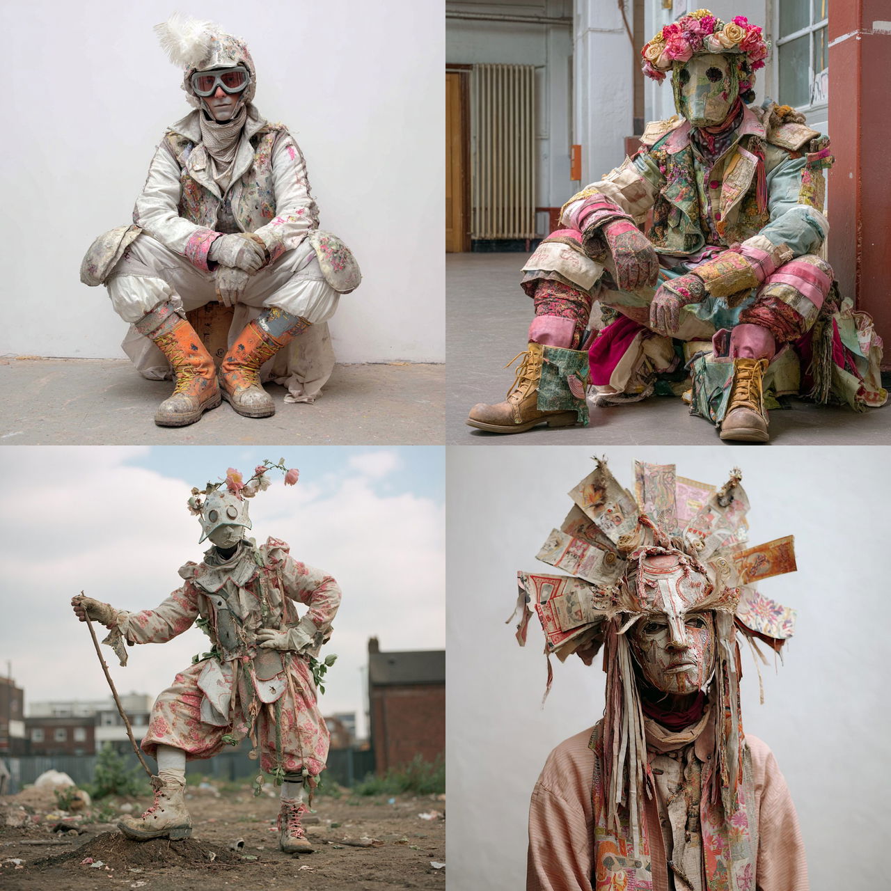 Spartacus Chetwynd style, Midjourney V7, render 1 of 4