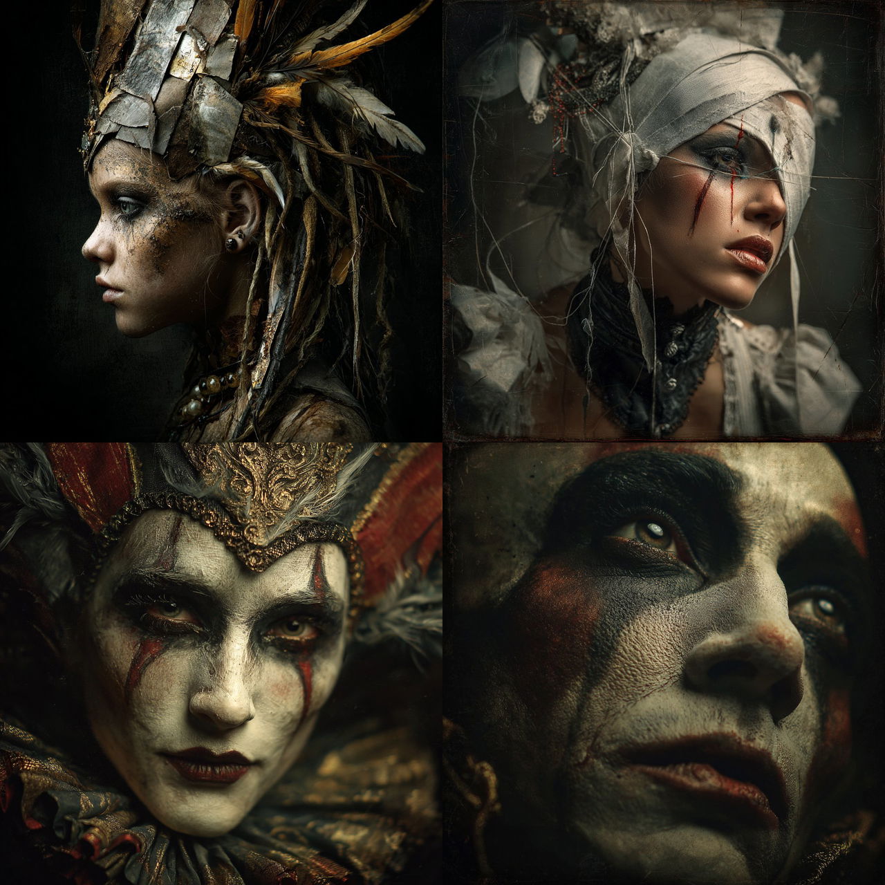 Stefan Gesell style, Midjourney V7, render 1 of 4