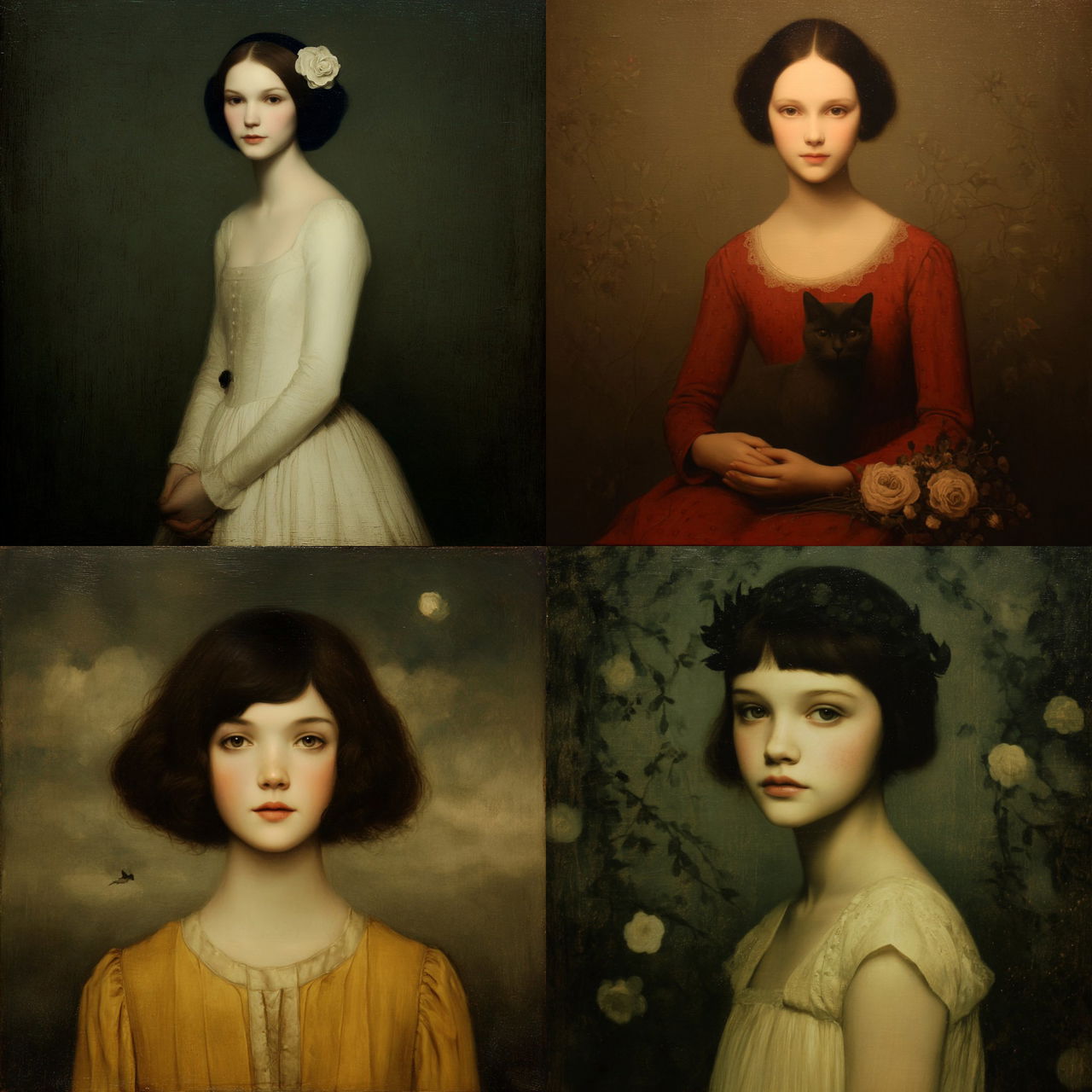 Stephen Mackey style, Midjourney V7, render 1 of 4