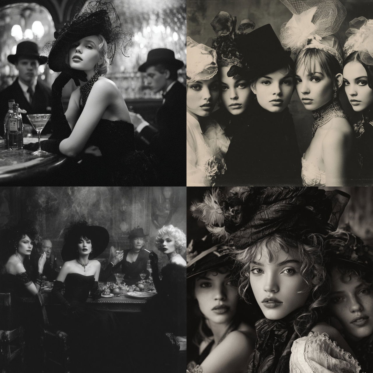 Steven Meisel style, Midjourney V7, render 1 of 4