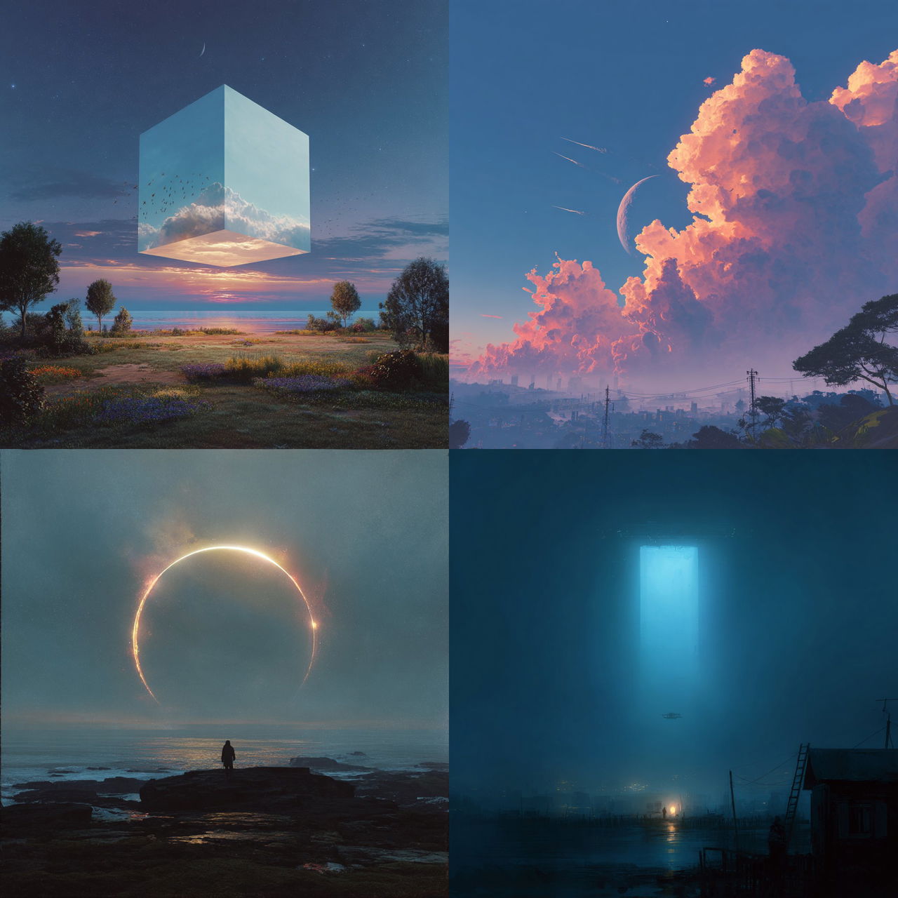 Stuart Lippincott style, Midjourney V7, render 1 of 4