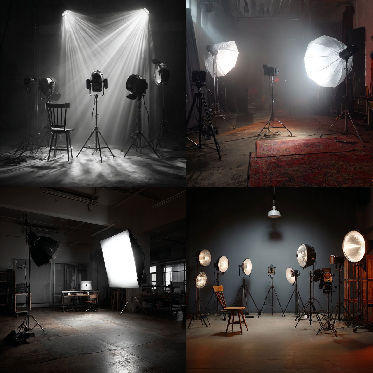 Studio lighting style, Midjourney V7, render 1 of 4