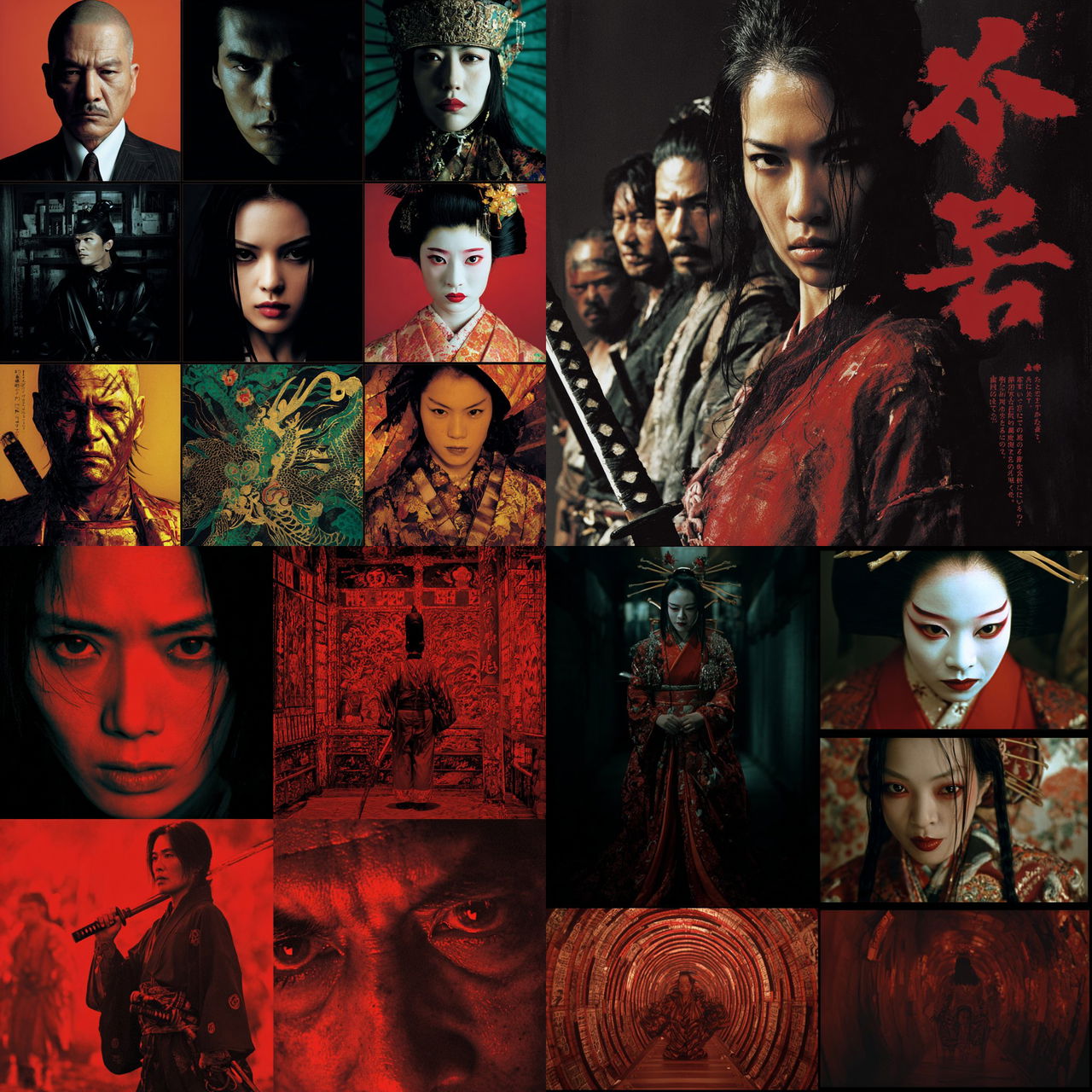 Takashi Miike style, Midjourney V7, render 1 of 4
