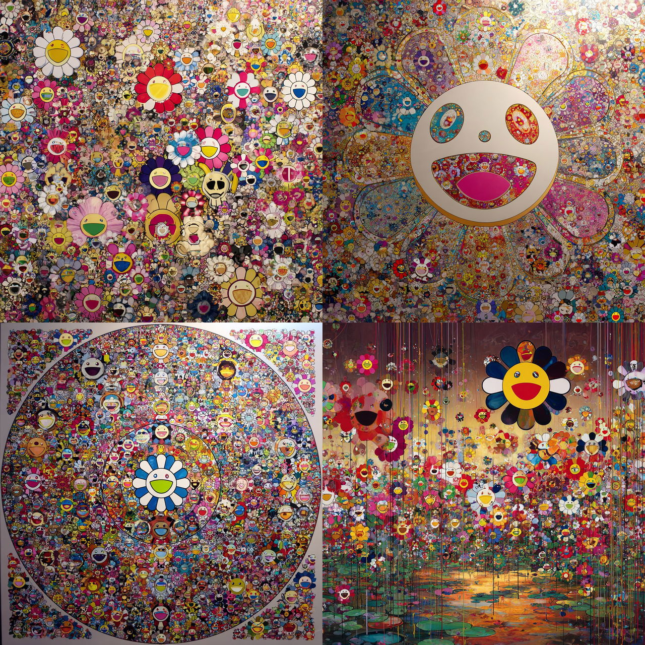 Takashi Murakami style, Midjourney V7, render 1 of 4