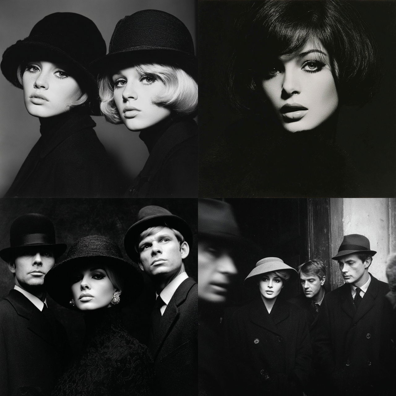 Terence Donovan style, Midjourney V7, render 1 of 4