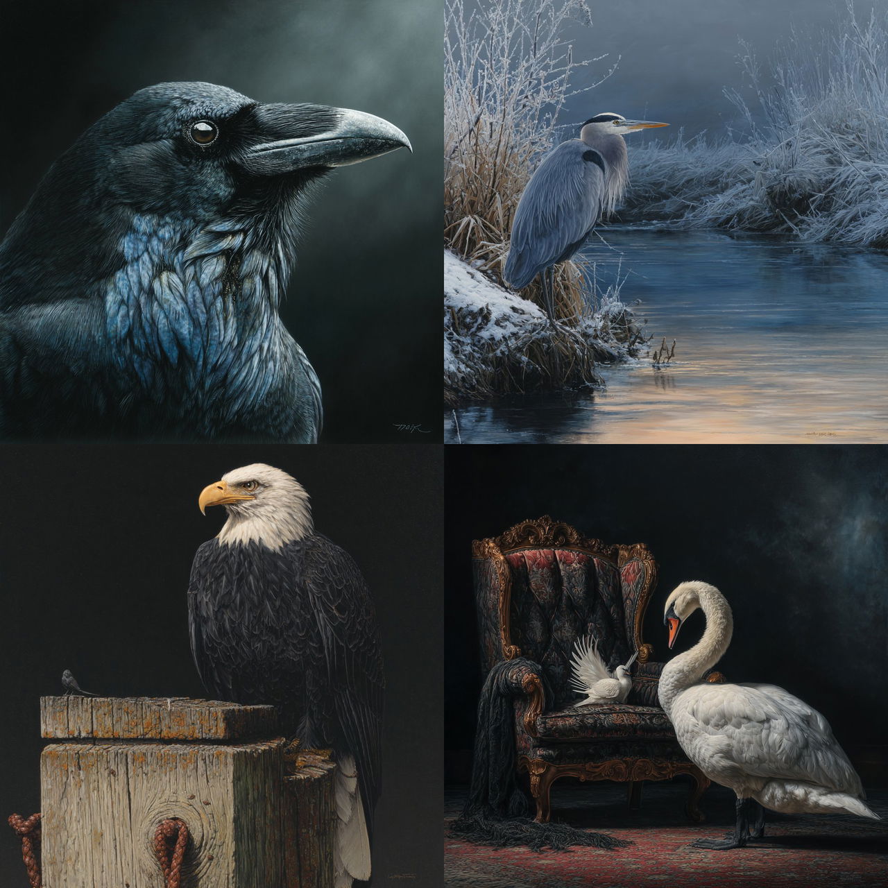 Terry Isaac style, Midjourney V7, render 1 of 4