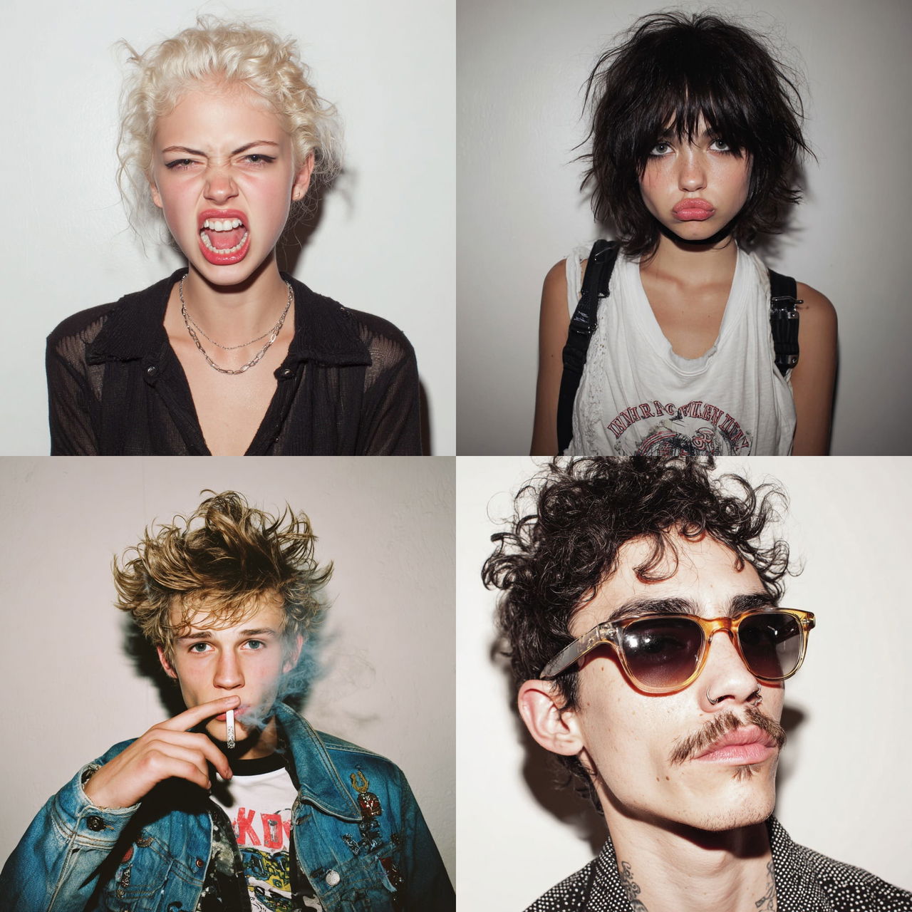 Terry Richardson style, Midjourney V7, render 1 of 4