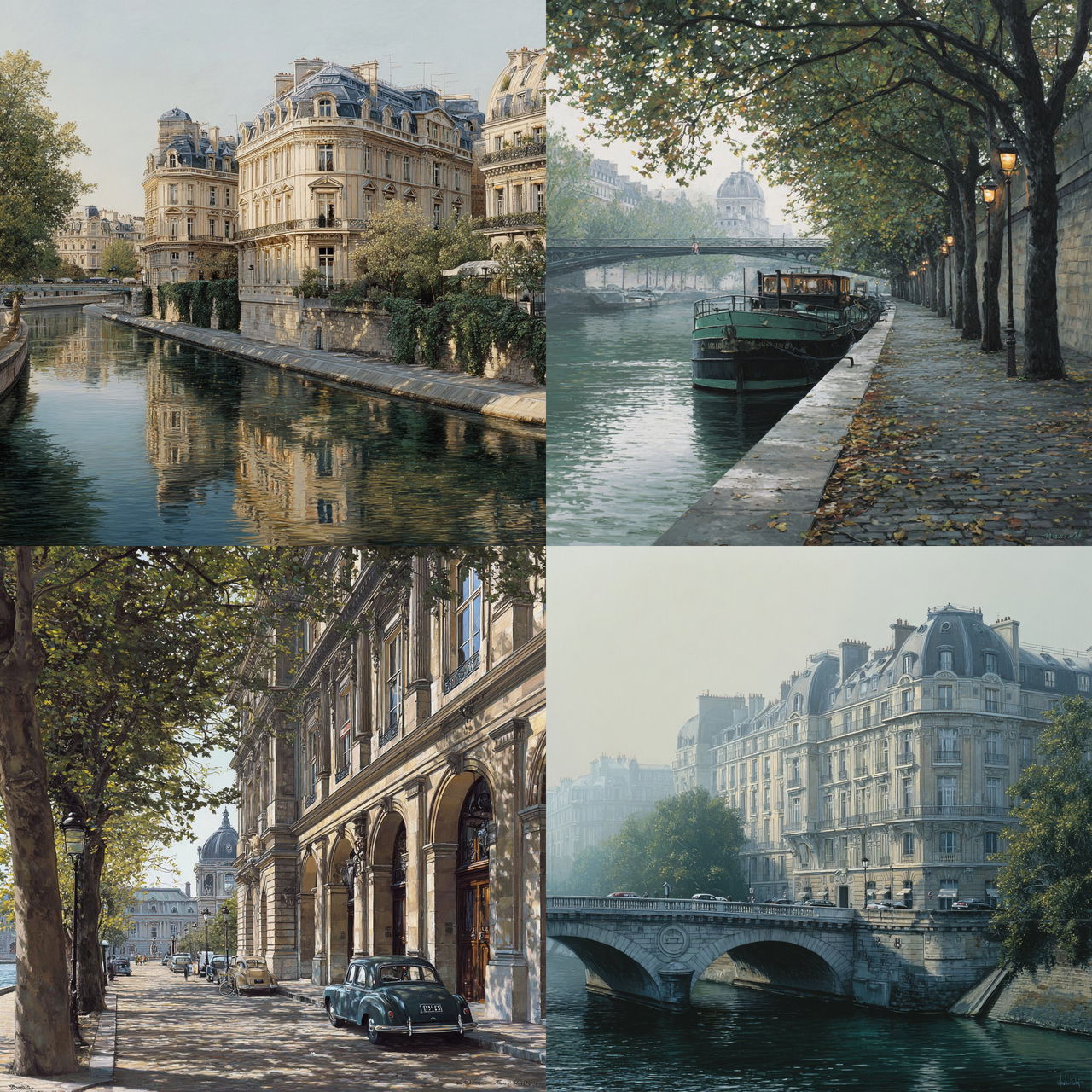 Thierry Duval style, Midjourney V7, render 1 of 4