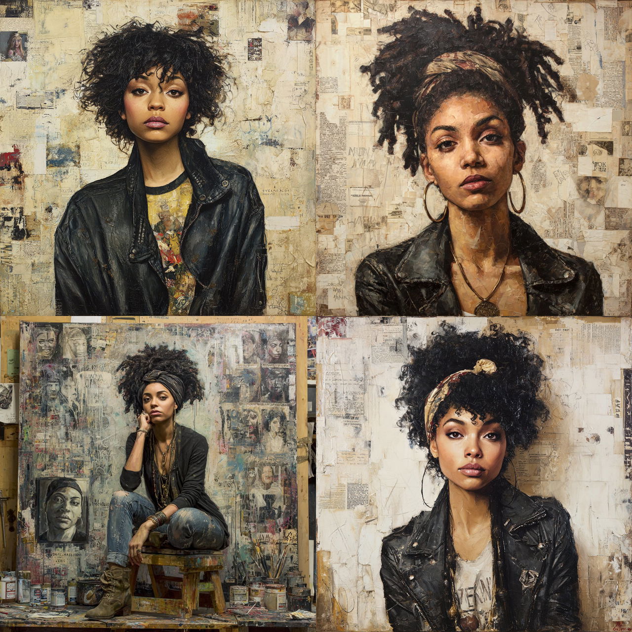 Tim Okamura style, Midjourney V7, render 1 of 4