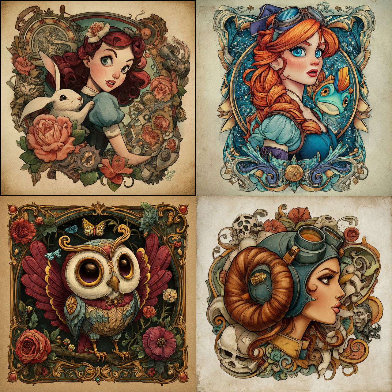Tim Shumate style, Midjourney V7, render 1 of 4