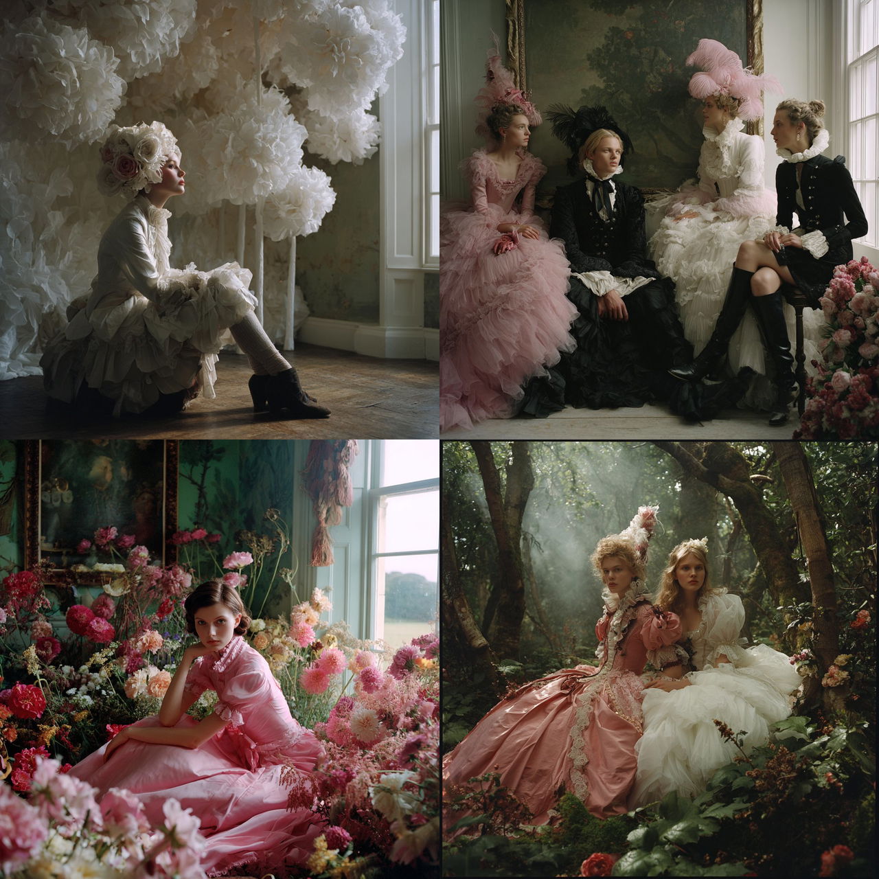 Tim Walker style, Midjourney V7, render 1 of 4