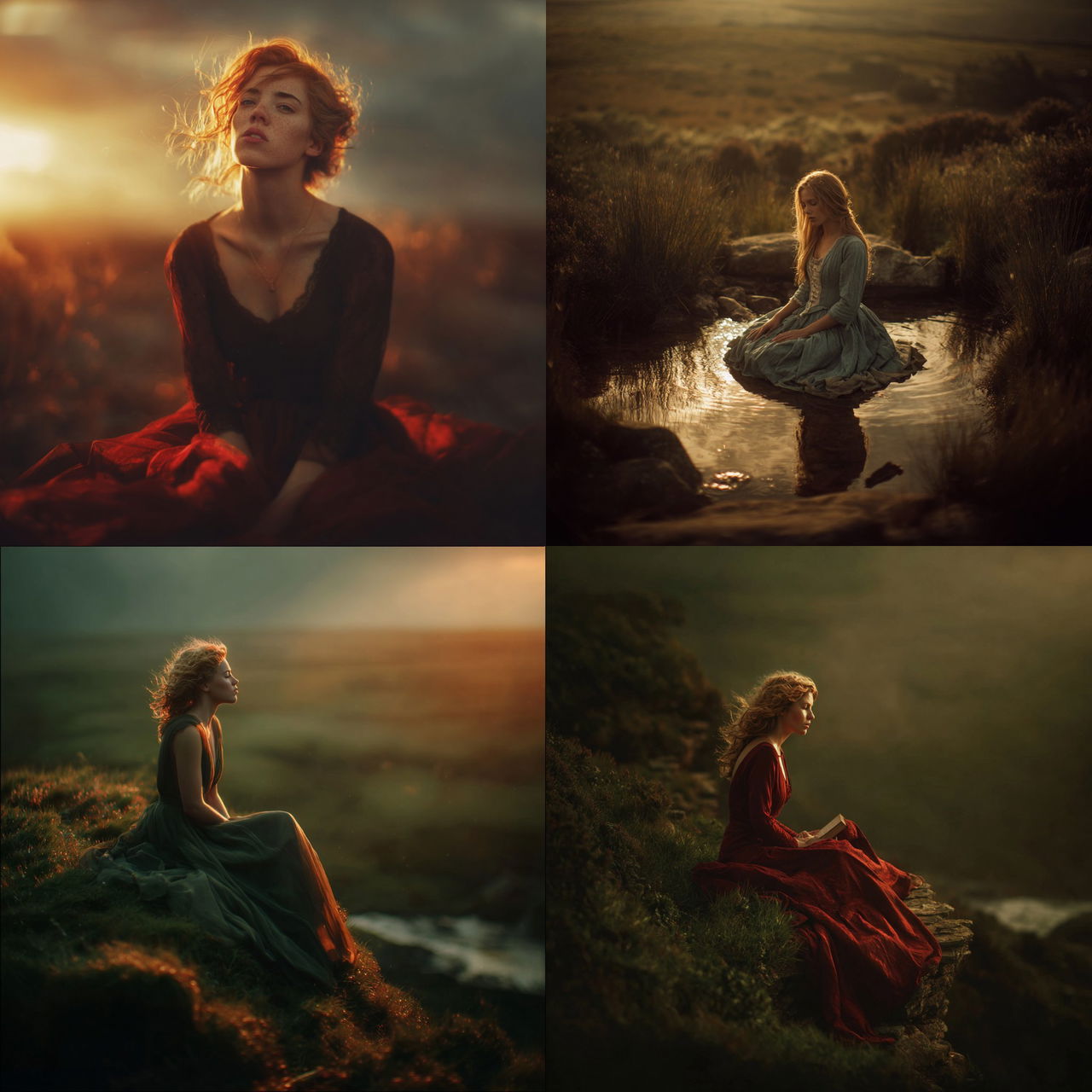 TJ Drysdale style, Midjourney V7, render 1 of 4