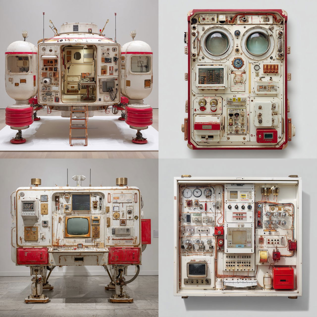 Tom Sachs style, Midjourney V7, render 1 of 4
