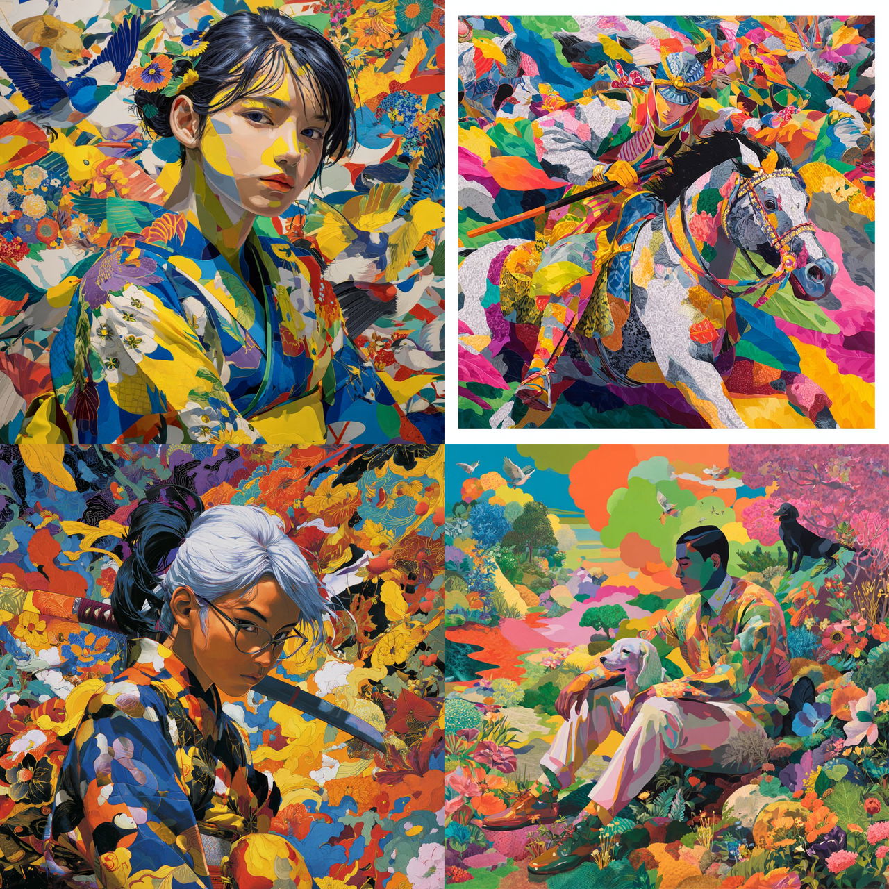 Tomokazu Matsuyama style, Midjourney V7, render 1 of 4