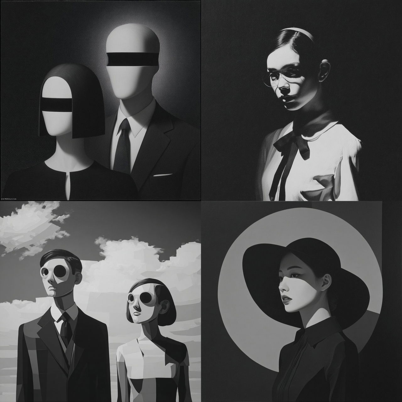 Tomoo Gokita style, Midjourney V7, render 1 of 4