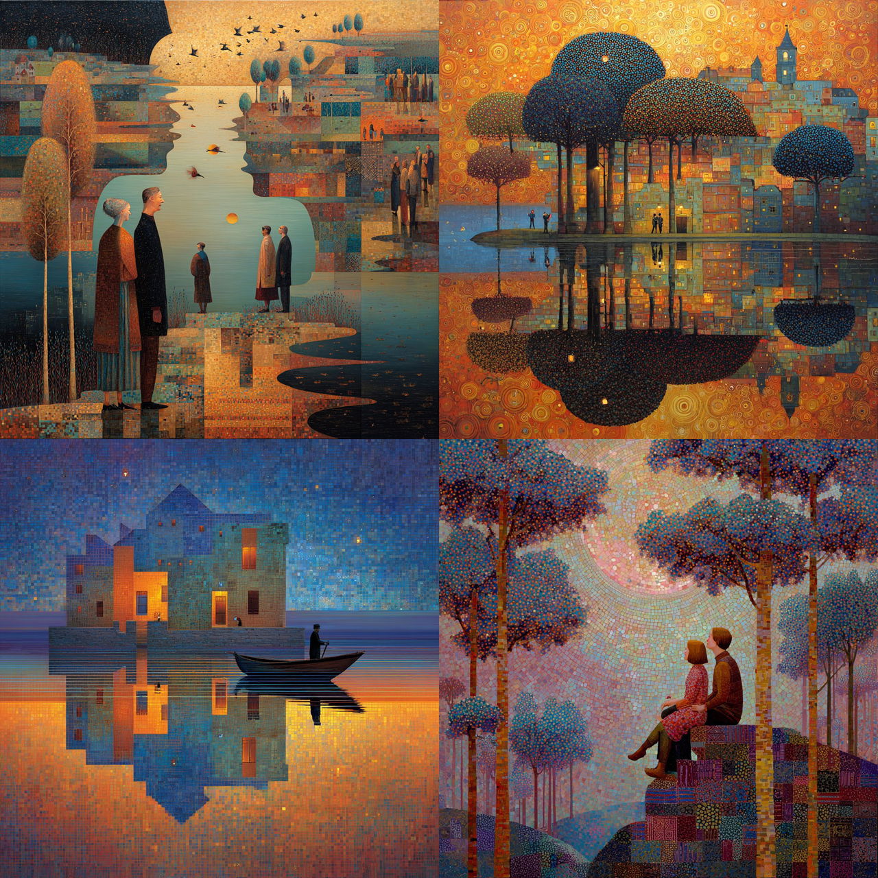 Ton Dubbeldam style, Midjourney V7, render 1 of 4