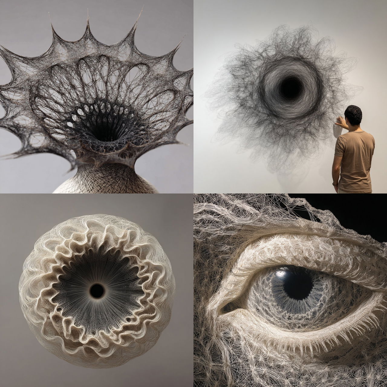 Tony Orrico style, Midjourney V7, render 1 of 4