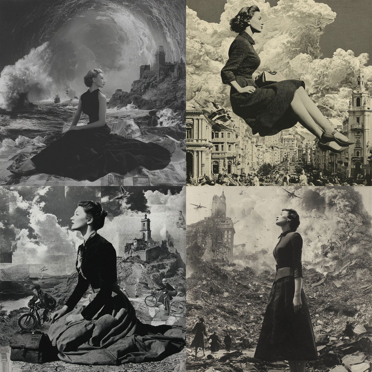 Toshiko Okanoue style, Midjourney V7, render 1 of 4