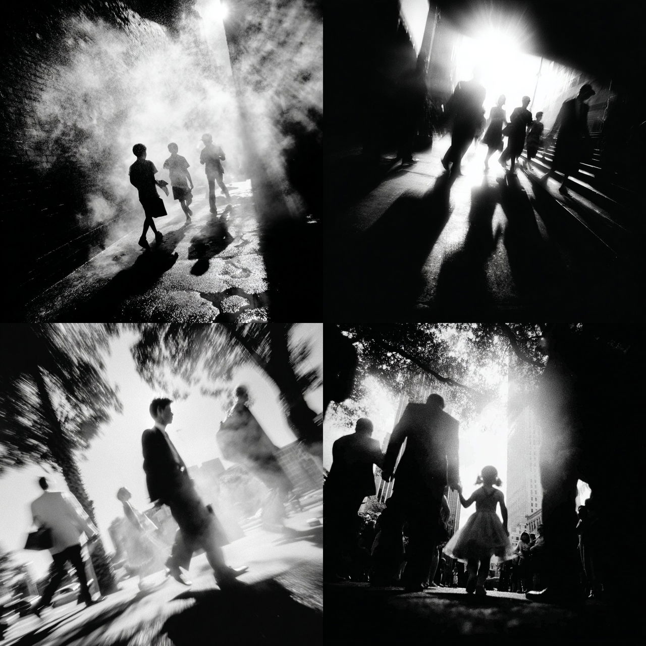 Trent Parke style, Midjourney V7, render 1 of 4