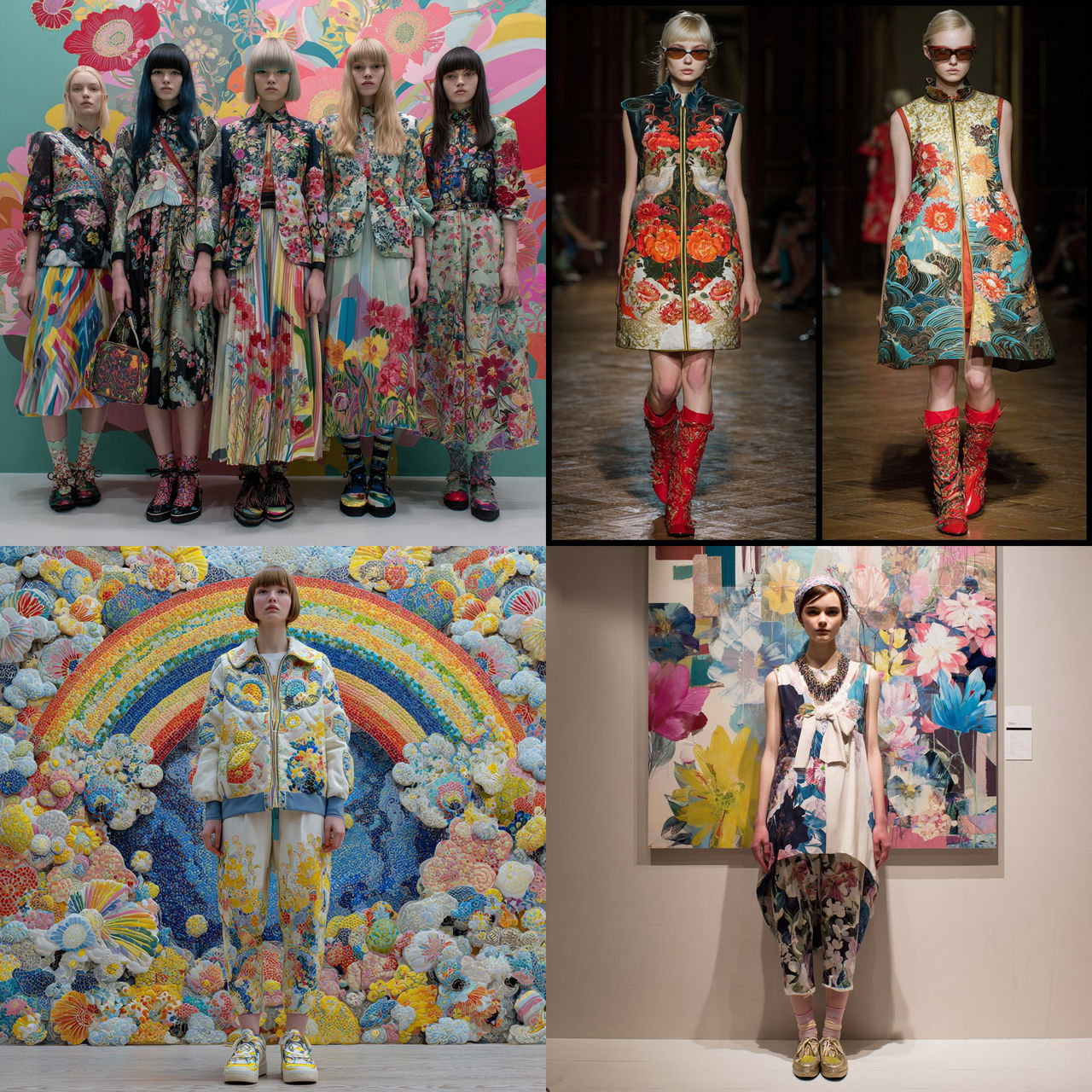 Tsumori Chisato style, Midjourney V7, render 1 of 4