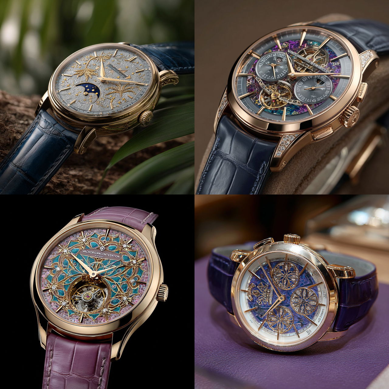 Vacheron Constantin style, Midjourney V7, render 1 of 4