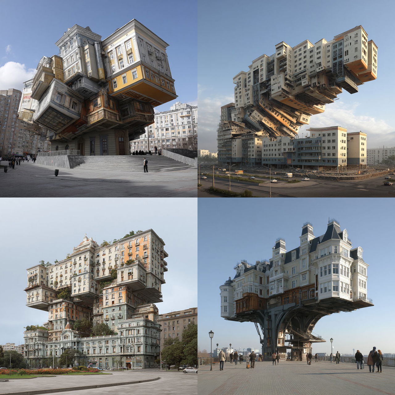Victor Enrich style, Midjourney V7, render 1 of 4
