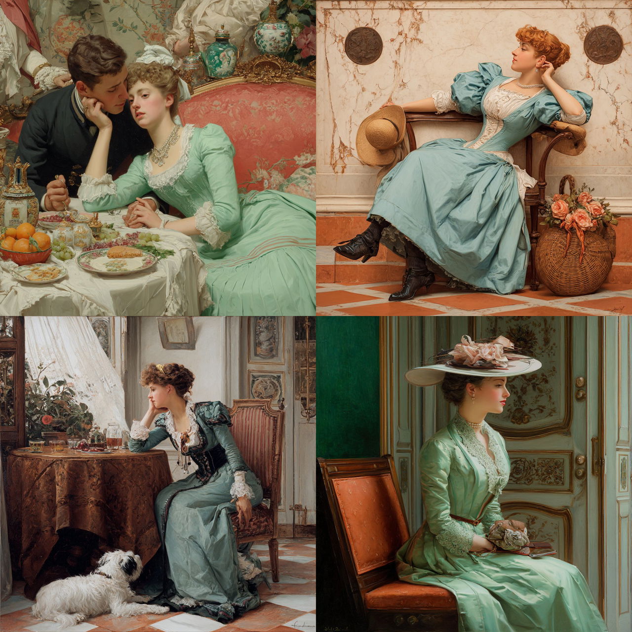 Vittorio Reggianini style, Midjourney V7, render 1 of 4