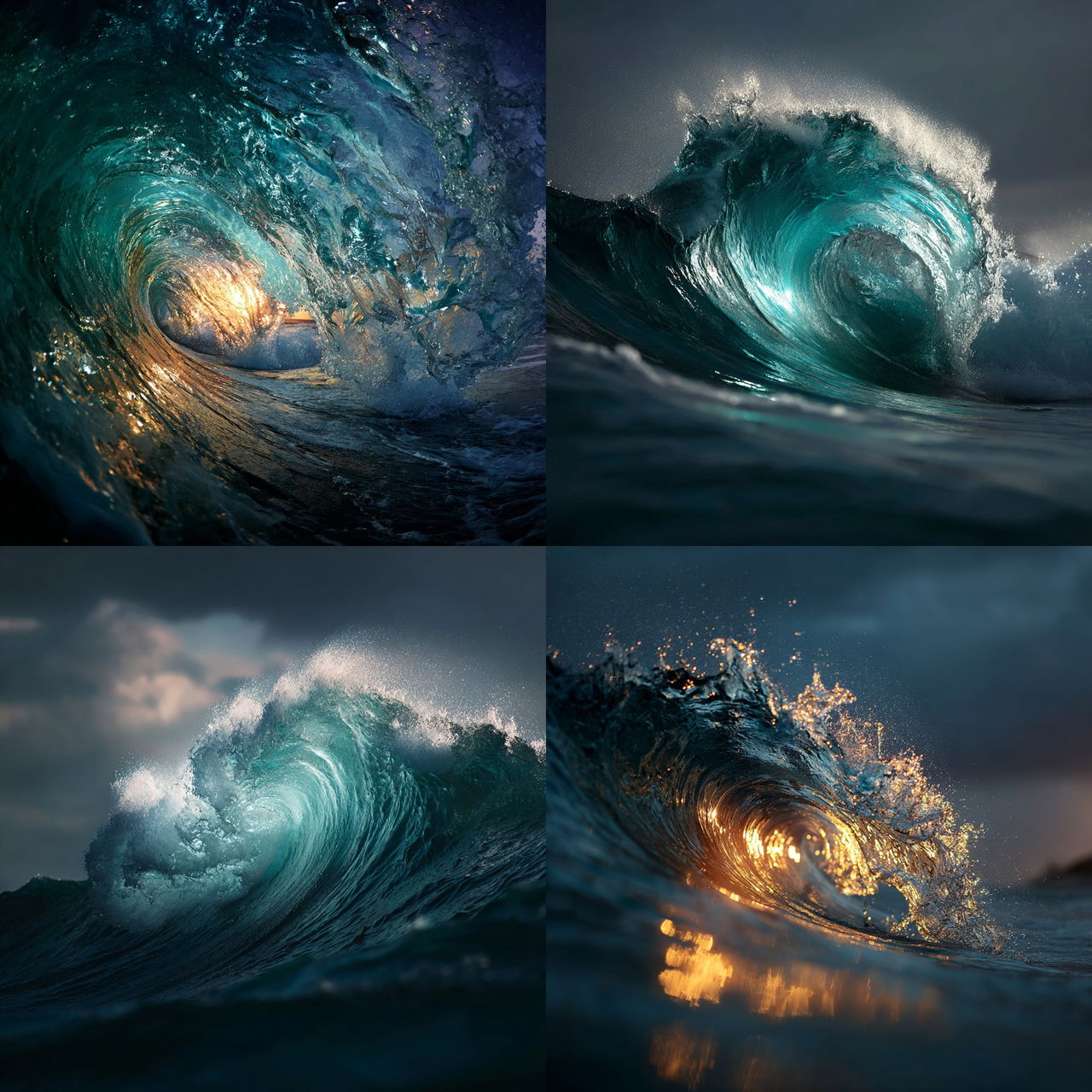 Warren Keelan style, Midjourney V7, render 1 of 4
