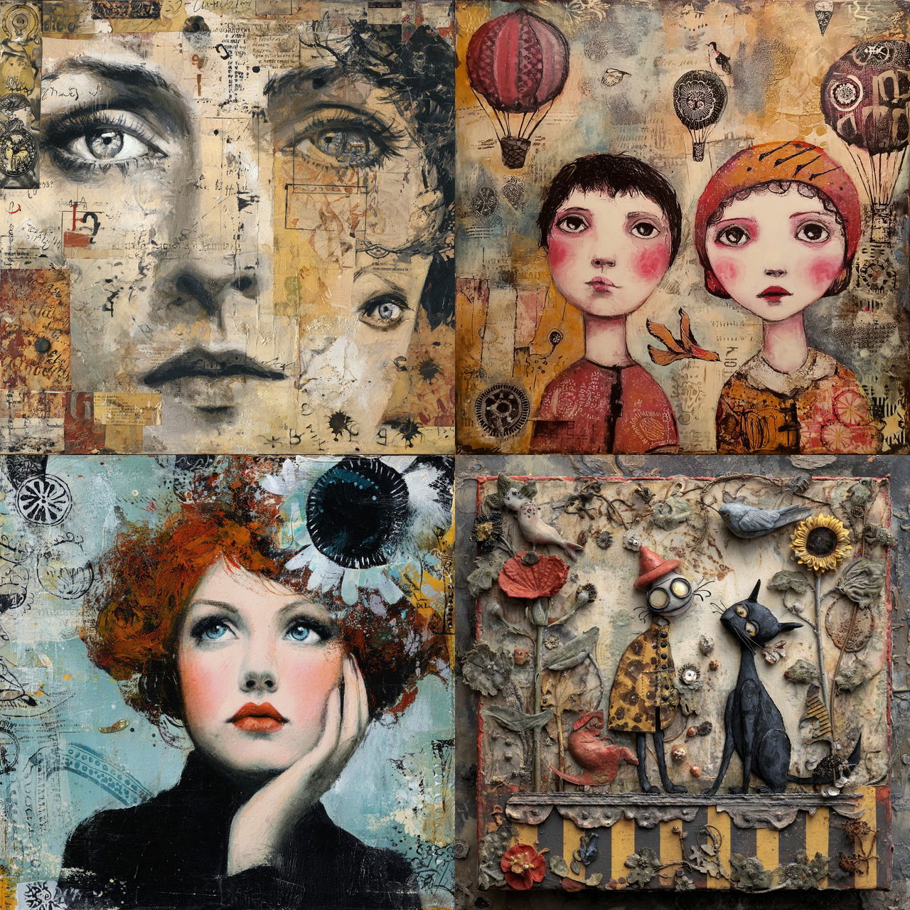 Wendy Vecchi style, Midjourney V7, render 1 of 4