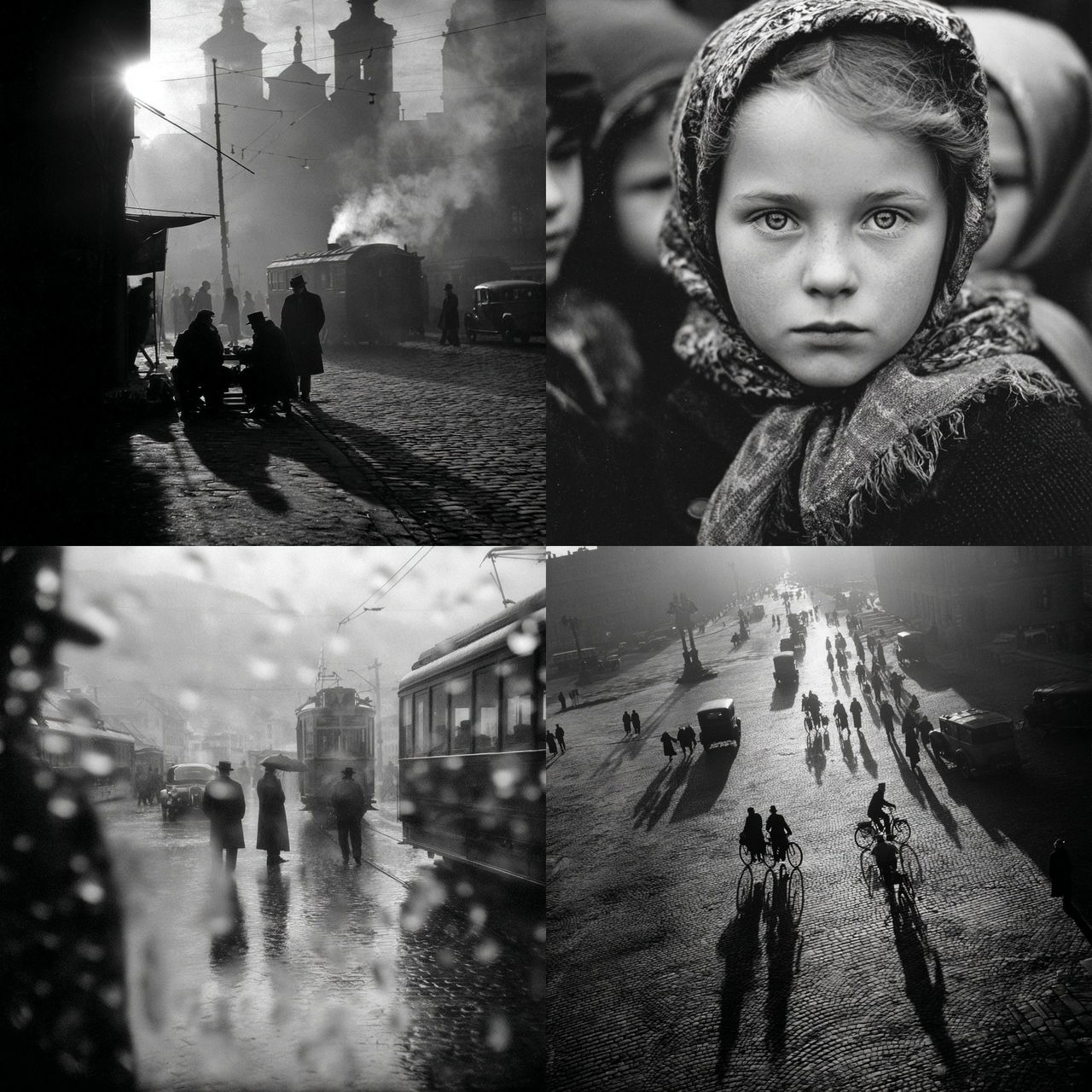 Werner Bischof style, Midjourney V7, render 1 of 4
