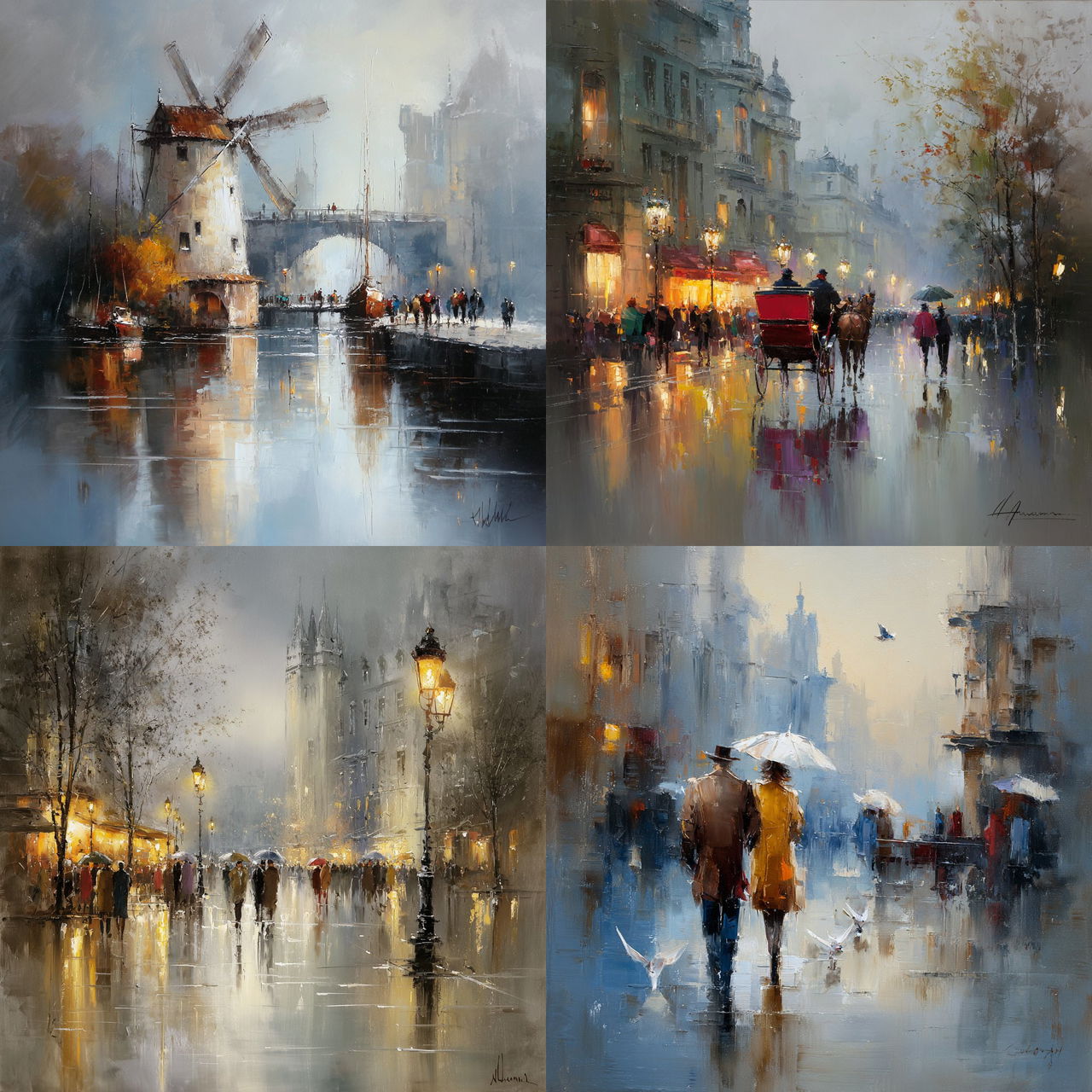 Willem Haenraets style, Midjourney V7, render 1 of 4