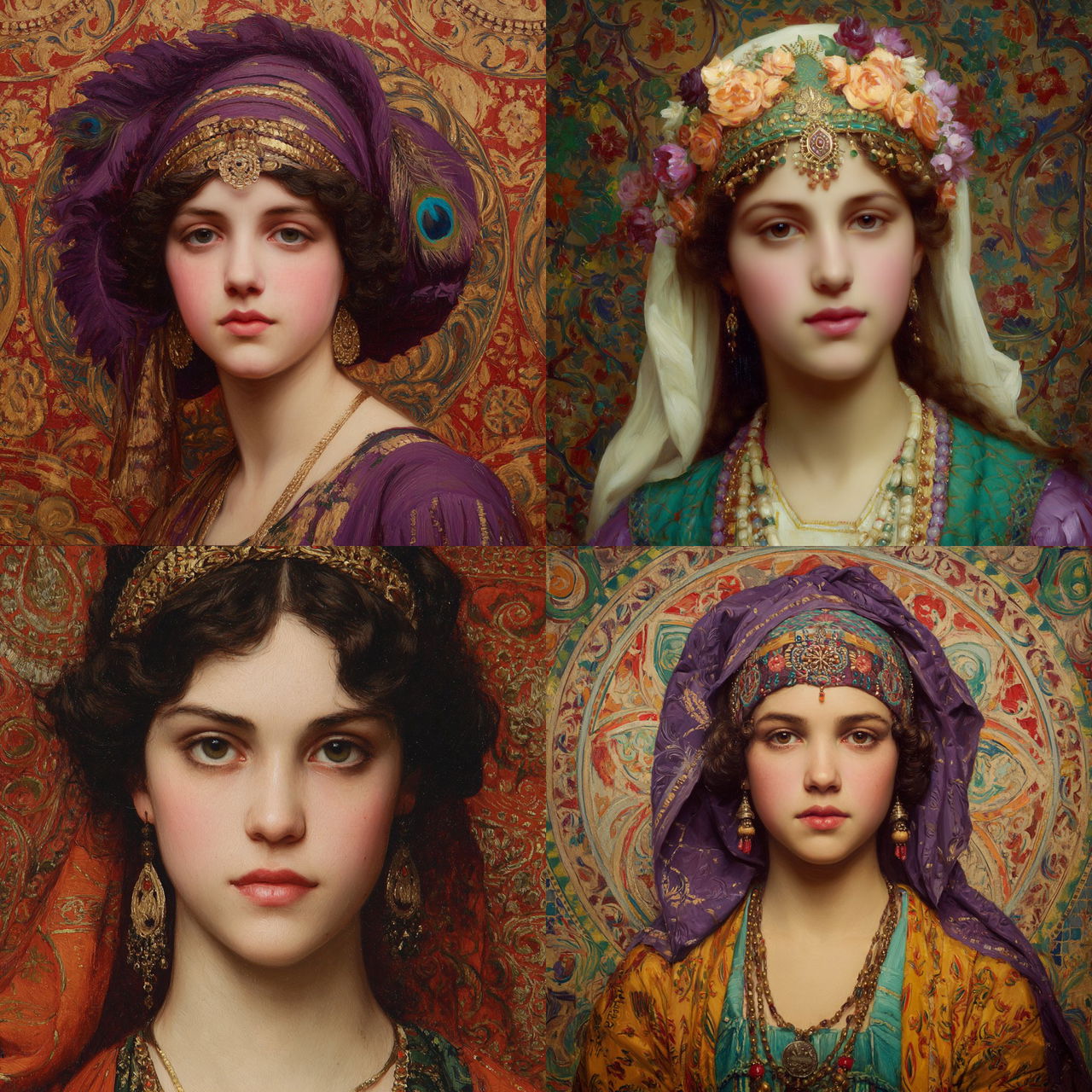 William Clarke Wontner style, Midjourney V7, render 1 of 4