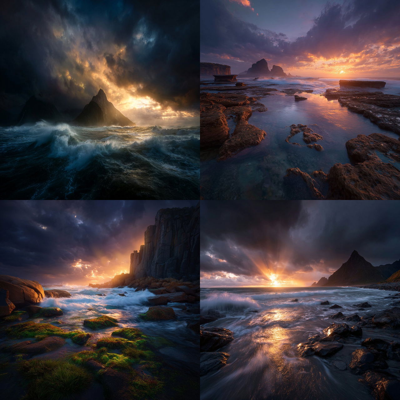 William Patino style, Midjourney V7, render 1 of 4