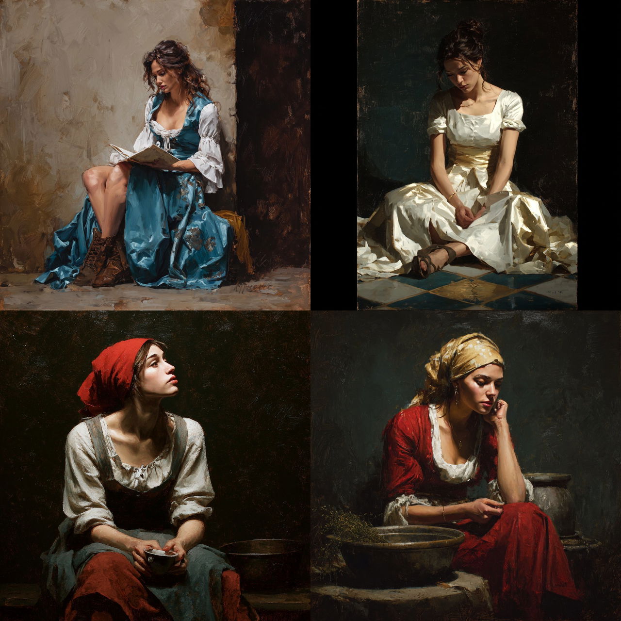 William Whitaker style, Midjourney V7, render 1 of 4