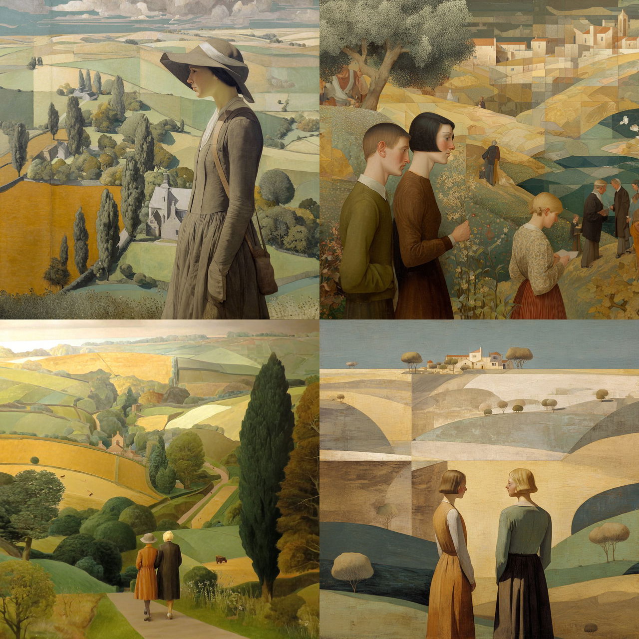 Winifred Knights style, Midjourney V7, render 1 of 4