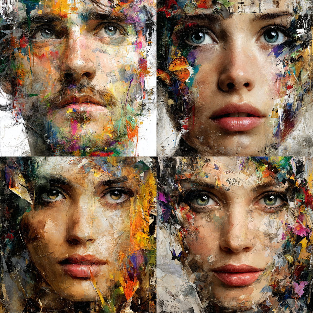 Yossi Kotler style, Midjourney V7, render 1 of 4