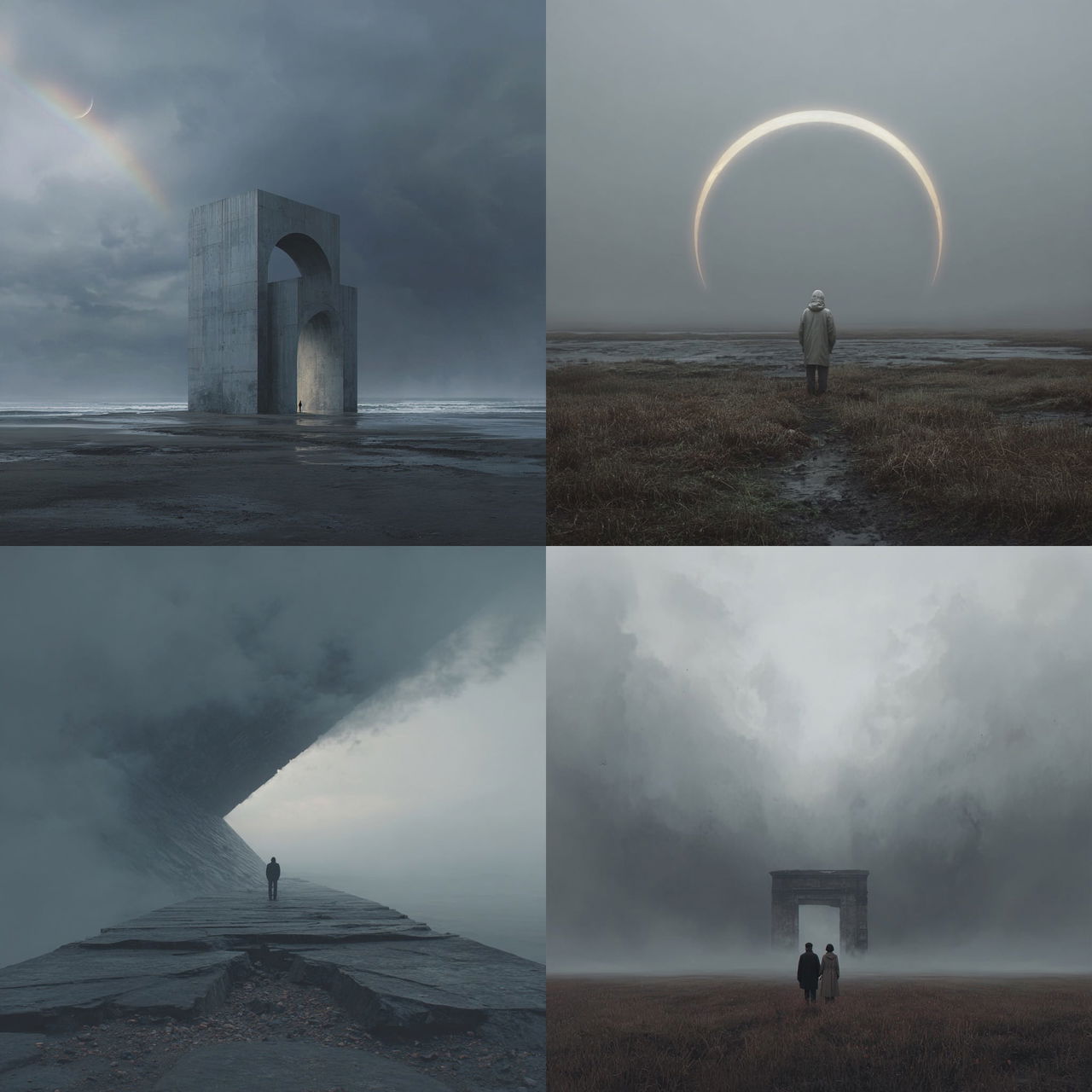Yuri Shwedoff style, Midjourney V7, render 1 of 4