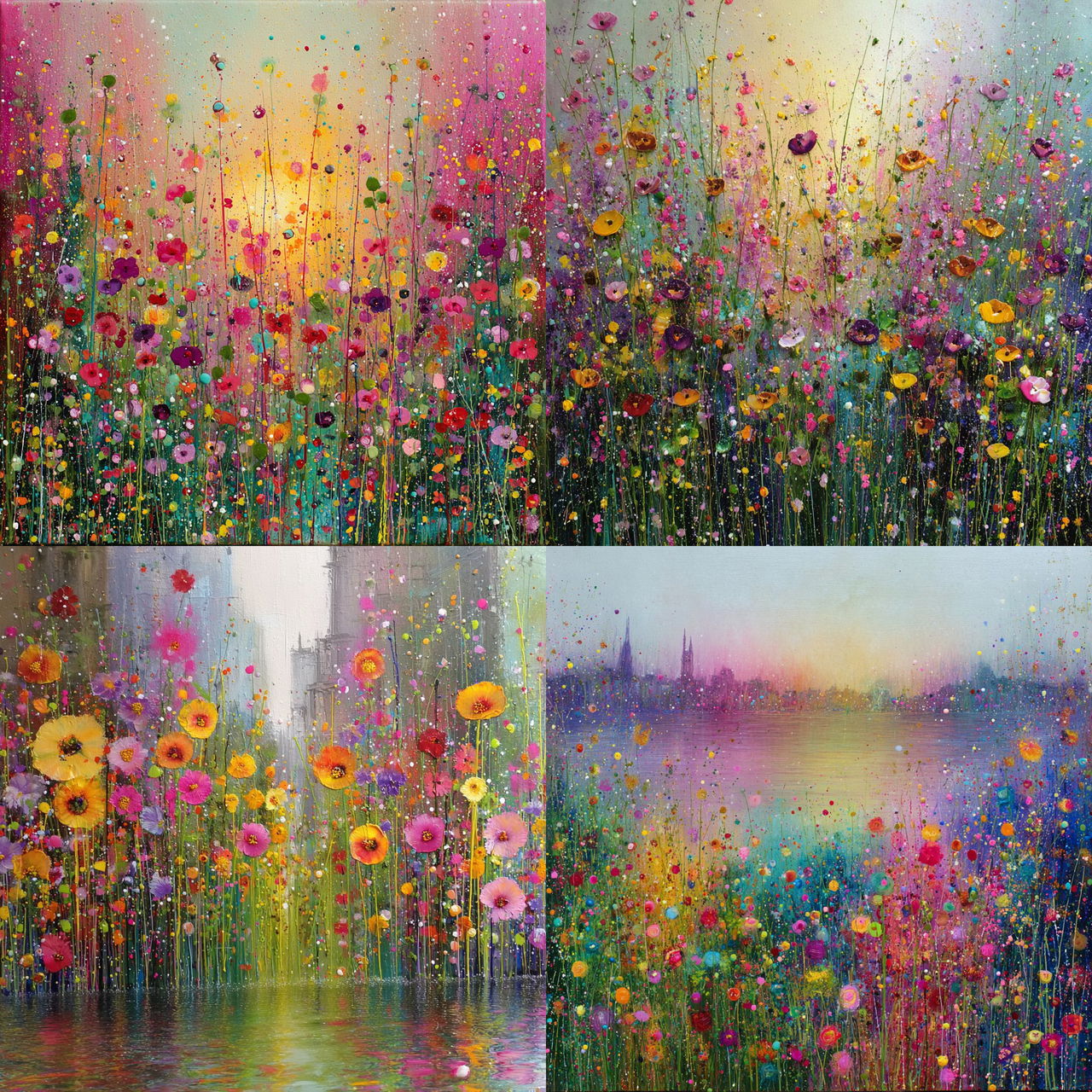 Yvonne Coomber style, Midjourney V7, render 1 of 4